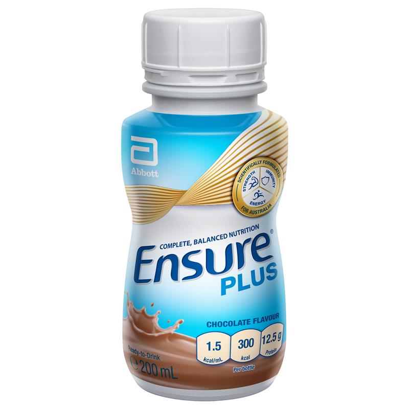 Ensure Plus Chocolate Liq 200Ml Bottle