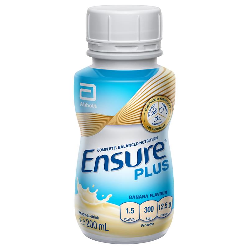 Ensure Plus Banana Liquid 200ml Bottle