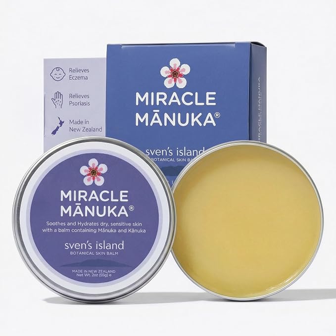 Sven's Island Miracle Manuka Flare Relief Rescue Balm 55g