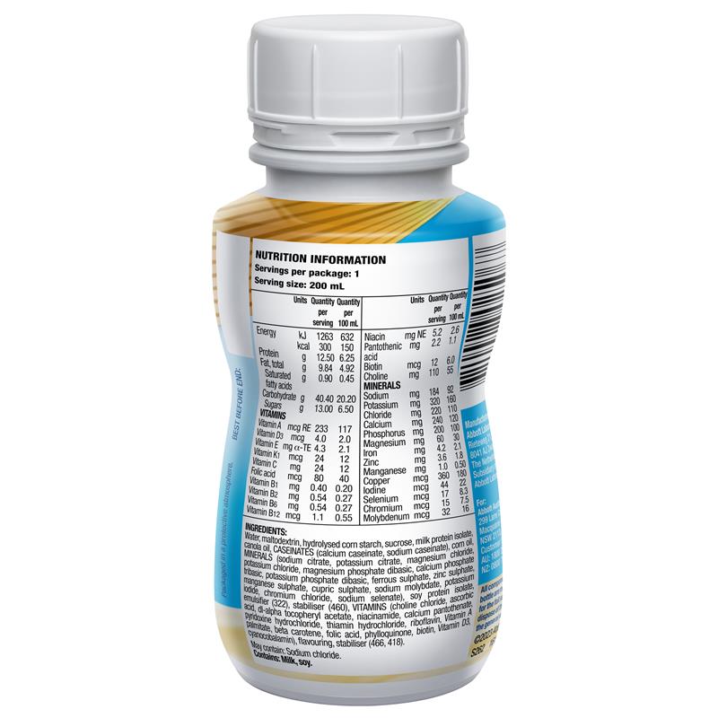 Ensure Plus Banana Liquid 200ml Bottle