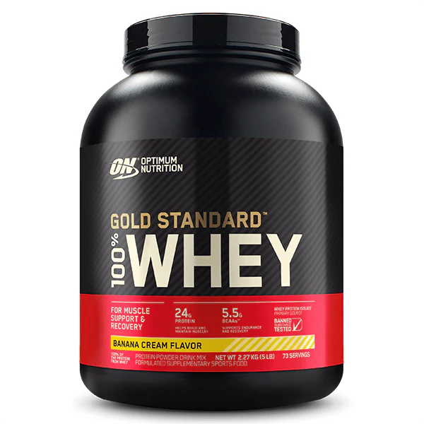 Optimum Nutrition Gold Standard 100% Whey Protein Banana 2.27kg