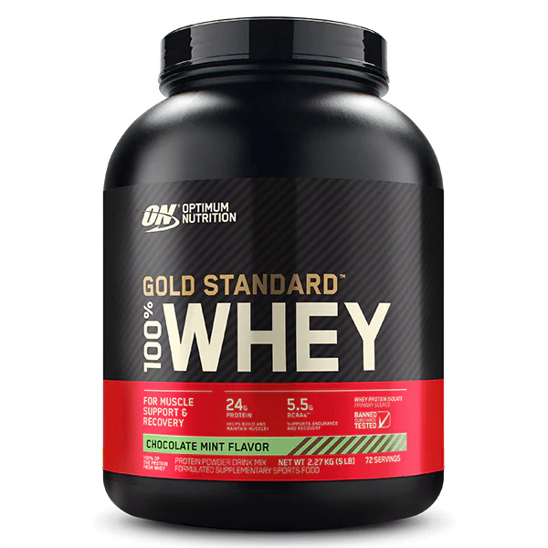 Optimum Nutrition Gold Standard 100% Whey Protein Chocolate Mint 2.27kg