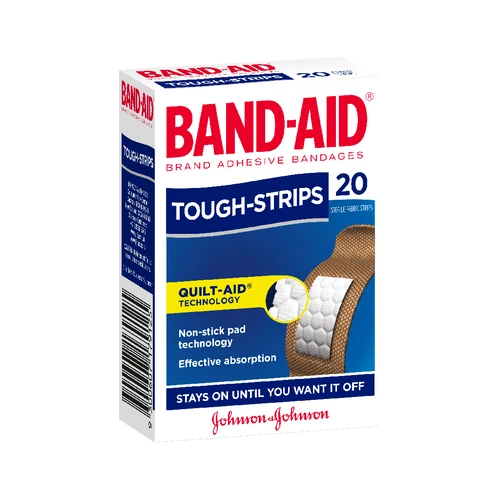 Band-Aid Tough Strips Regular 20