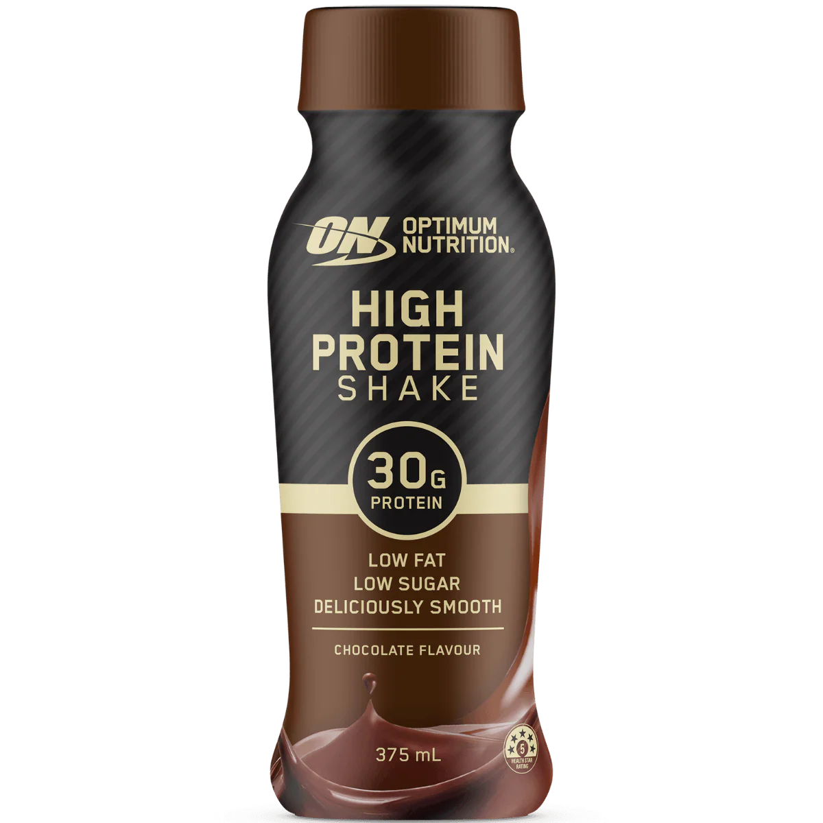 Optimum Nutrition HIGH PROTEIN SHAKE CHOCOLATE 375ML Box of 12