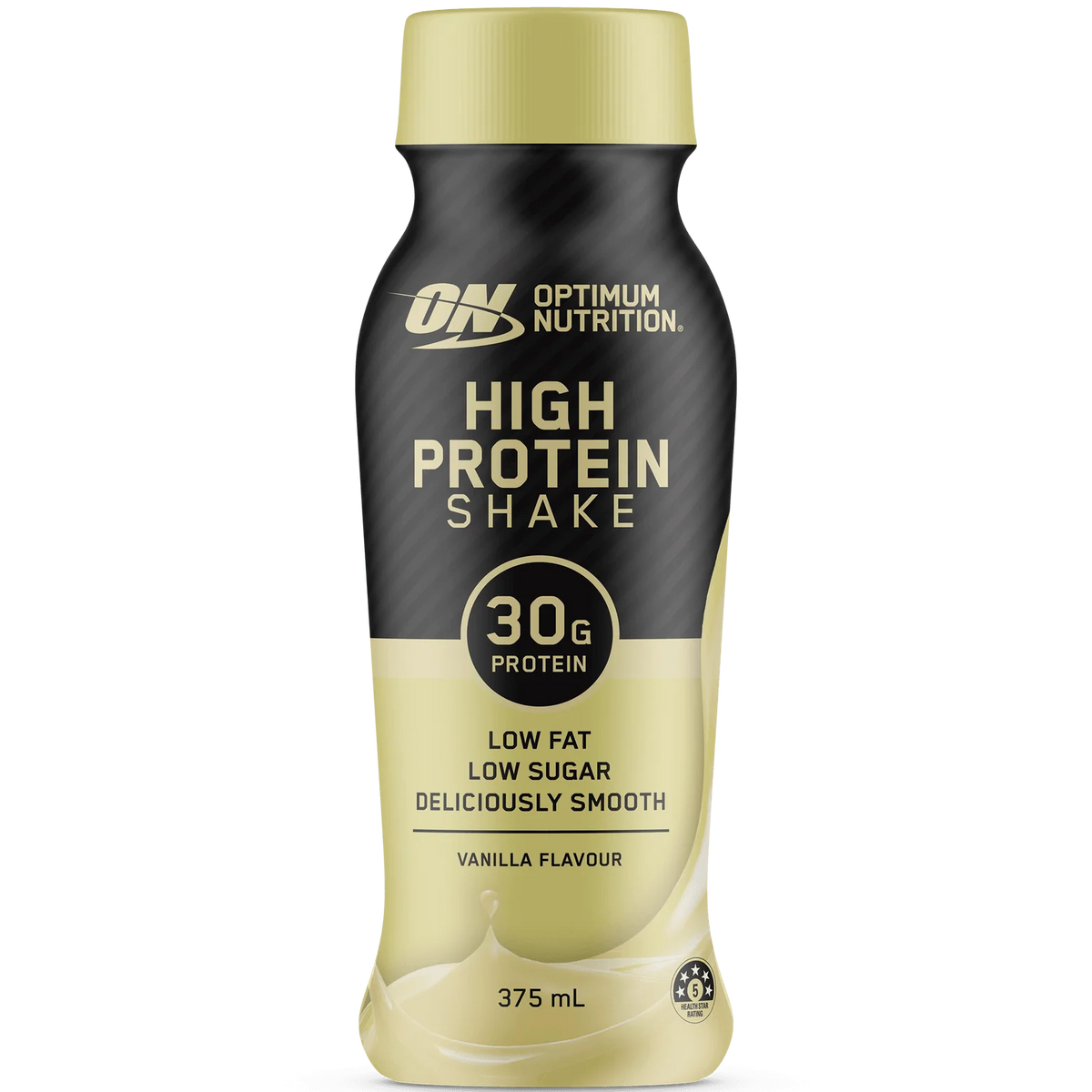 Optimum Nutrition HIGH PROTEIN SHAKE VANILLA 375ML Box of 12