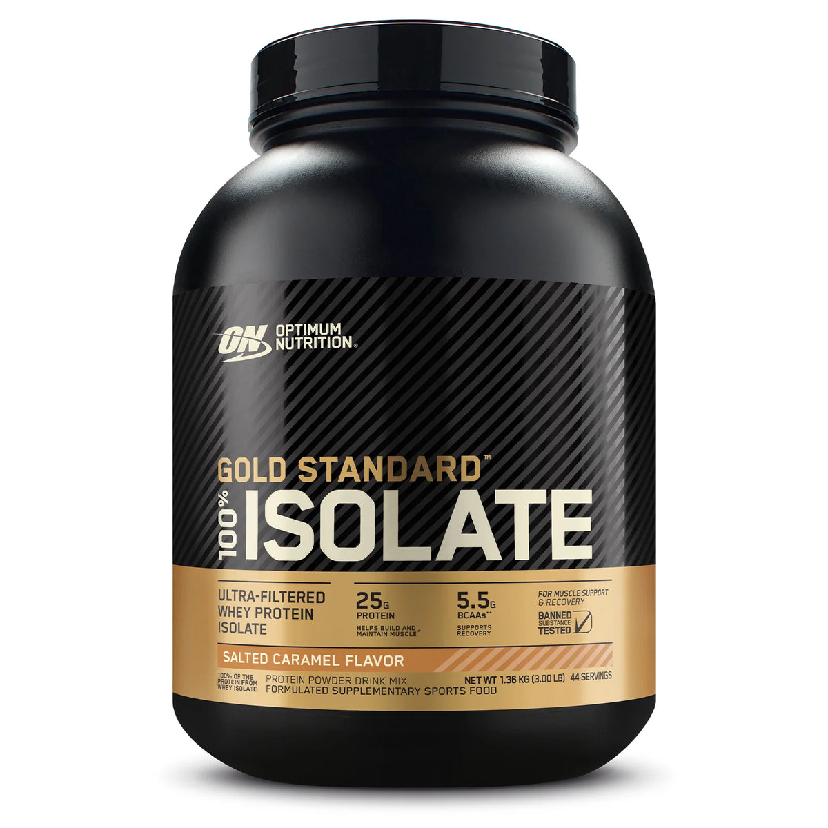 Gold Standard Isolate Protein NZ - Optimum Nutrition Whey Isolate 1.36KG Salted Caramel