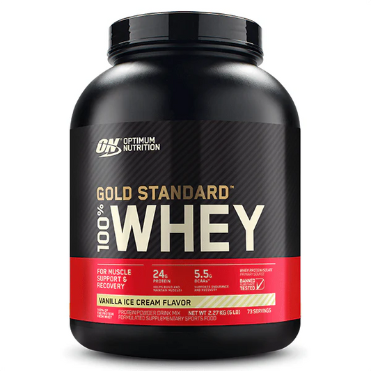 Optimum Nutrition Gold Standard 100% Whey Protein Vanilla Ice Cream 2.27kg
