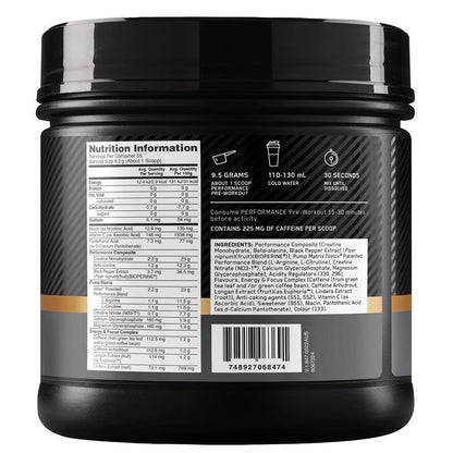 ON Performance Drink Mix Blue Raspberry 522.5g