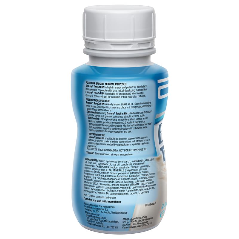Ensure Two Cal HN Vanilla 200mL – Energy Dense Nutritional Protein Drink