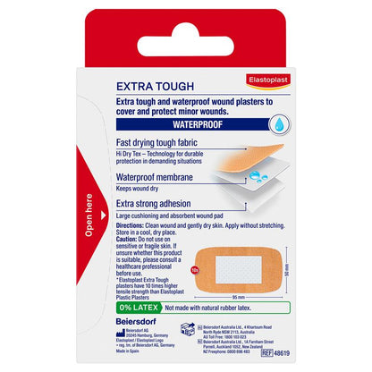 Elastoplast Extra Tough XL WProof 10Strp