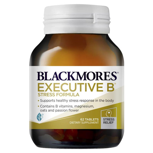 Blackmores Executive B Vitality and Energy Formula 62 Tablets