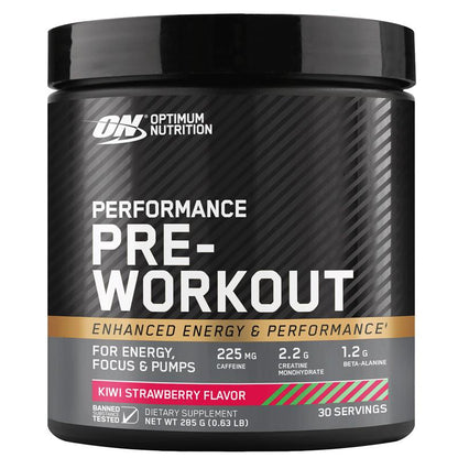 Optimum Nutrition Performance Drink Mix Kiwi Strawberry 285g