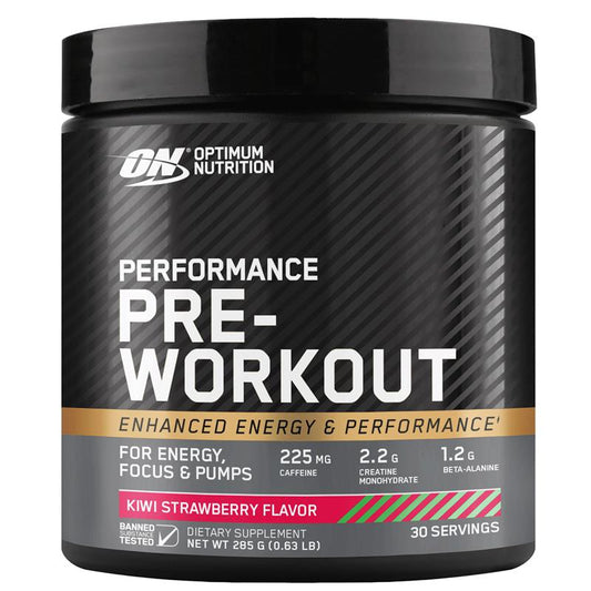 Optimum Nutrition Performance Drink Mix Kiwi Strawberry 285g