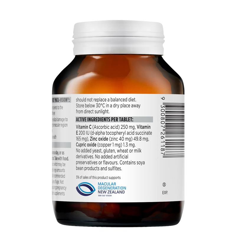 Blackmores Macu Vision Tabs 90