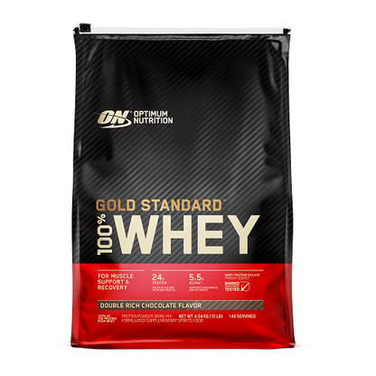 Optimum Nutrition Gold Standard 100% Whey Protein Double Rich Chocolate 4.55kg