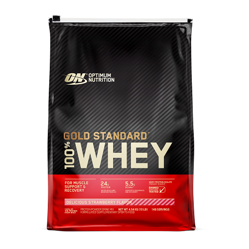 Optimum Nutrition Gold Standard 100% Whey Protein Strawberry 4.55kg
