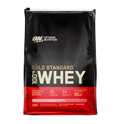 Optimum Nutrition Gold Standard 100% Whey Protein Strawberry 4.55kg