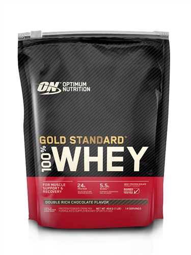 Optimum Nutrition Gold Standard Whey Protein Double Rich Chocolate 454g