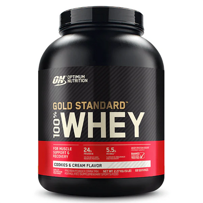 Optimum Nutrition Gold Standard 100% Whey Protein Cookies & Cream 2.27kg