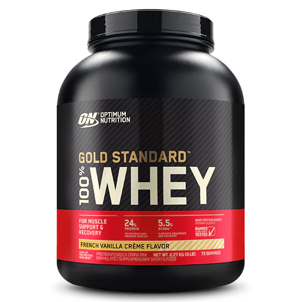 Optimum Nutrition Gold Standard 100% Whey Protein French Vanilla Cream 2.27kg