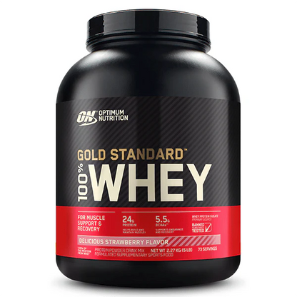 Optimum Nutrition Gold Standard 100% Whey Protein Strawberry 2.27kg