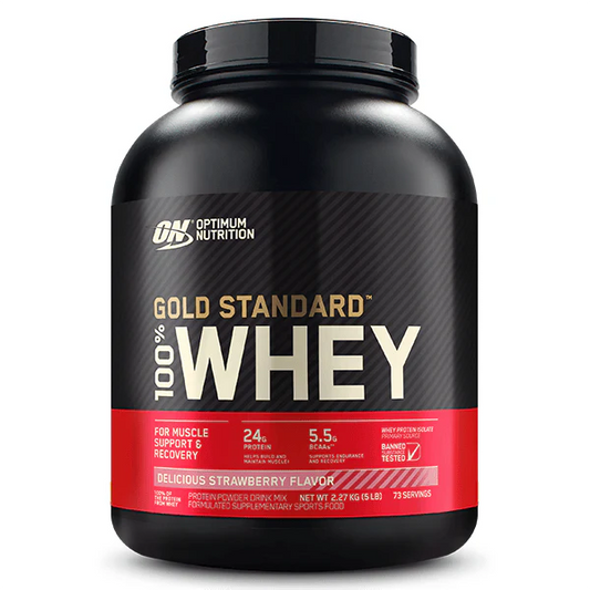 Optimum Nutrition Gold Standard 100% Whey Protein Strawberry 2.27kg