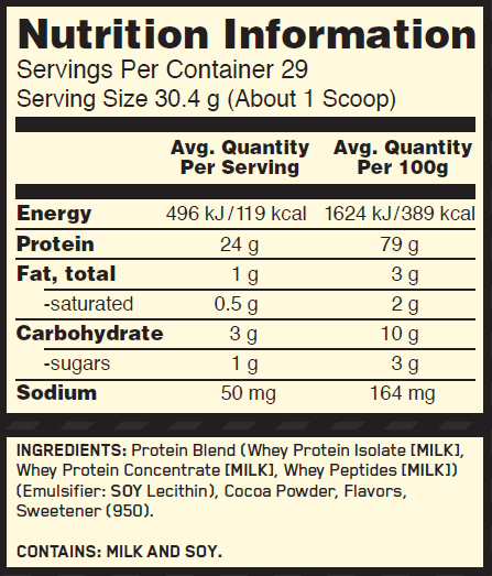 Optimum Nutrition Gold Standard 100% Whey Protein Powder Extreme Milk Chocolate 909g