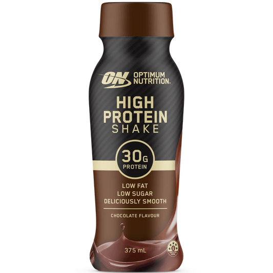 Optimum Nutrition HIGH PROTEIN SHAKE CHOCOLATE 375ML Box of 12
