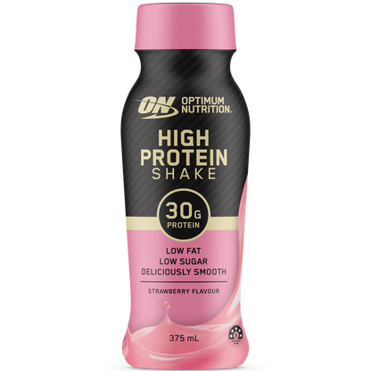 Optimum Nutrition HIGH PROTEIN SHAKE STRAWBERRY 375ML Box of 12