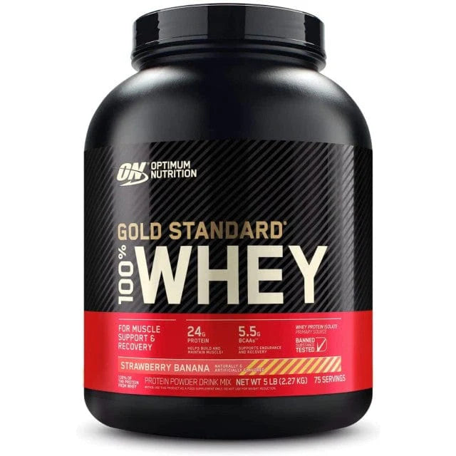 Optimum Nutrition Gold Standard 100% Whey Protein Strawberry Banana 2.27kg