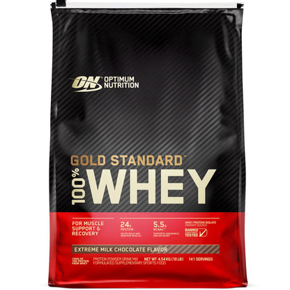 Optimum Nutrition Gold Standard 100% Whey Protein Extreme Milk Chocolate 4.55kg