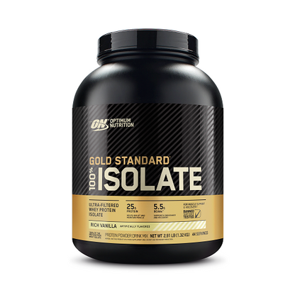 Gold Standard Isolate Protein NZ - Optimum Nutrition Whey Isolate Vanilla 1.32 kg